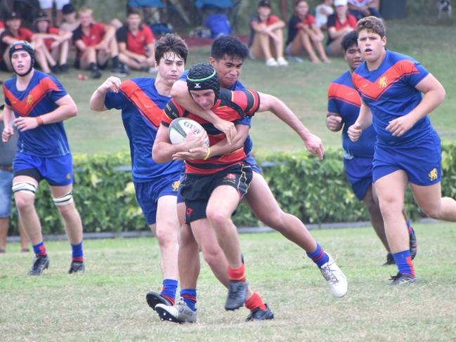2022 Regional Rugby Championships, March 5 and 6, Rugby Park, Rockhampton; under-15 grand final, St Brendanâ€™s College versus CQ Barbarians.