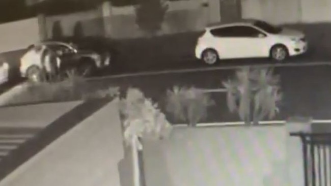 CCTV footage of the car thefts.