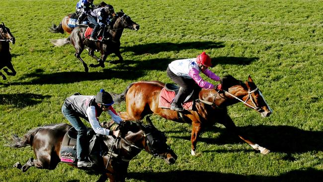 Jumpouts have become a problematic battleground for Racing Victoria in recent weeks.