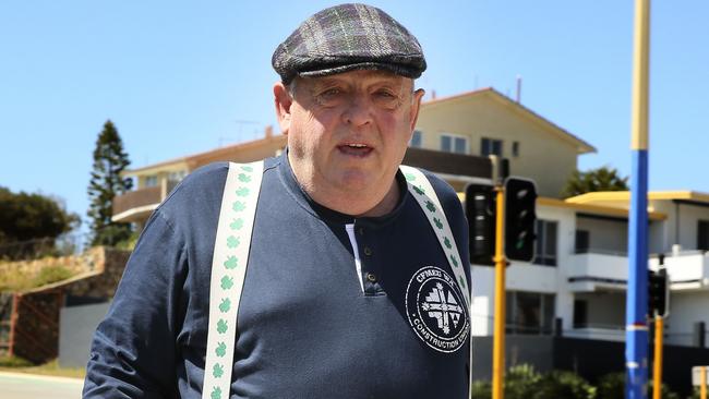 Outgoing CFMEU boss Joe McDonald. Picture: Colin Murty