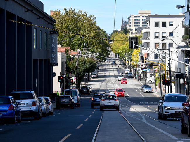 About a third of staff working in the precinct have had to isolate, retailers say. Photo: Penny Stephens