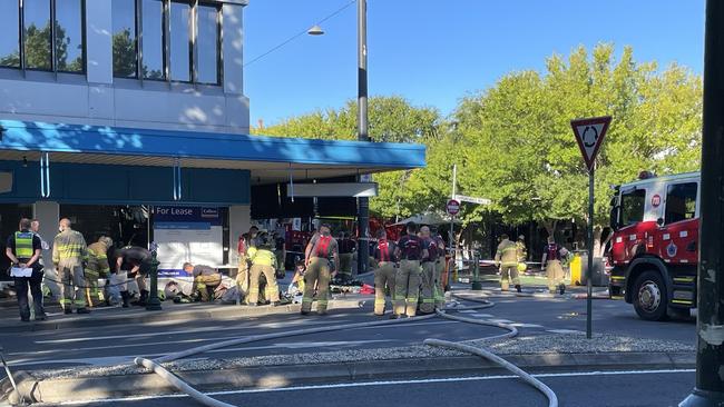 A suspicious fire broke out in Hargreaves Mall, Bendigo in the early hours of Monday morning.