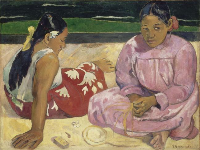 Paul Gauguin, Tahitian women, 1891. Artwork credit: Musée d’Orsay, Paris, gift of Countess Vitali, 1923. Picture: Hervé Lewandowski