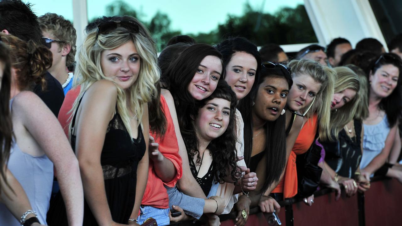 The crowd at yr12 Centralian College Formal at Alice Springs Convention Centre.