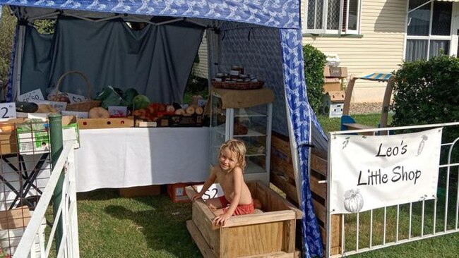 Leo’s fruit and vegetable stand in Gatton has been up and running for more than a year. Picture: Facebook