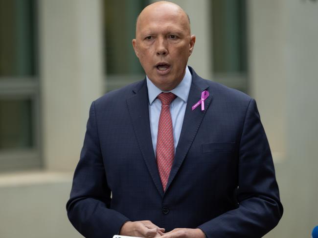 Opposition Leader Peter Dutton has ruled out supporting the update to the safeguard mechanism. Picture: NCA NewsWire / Gary Ramage