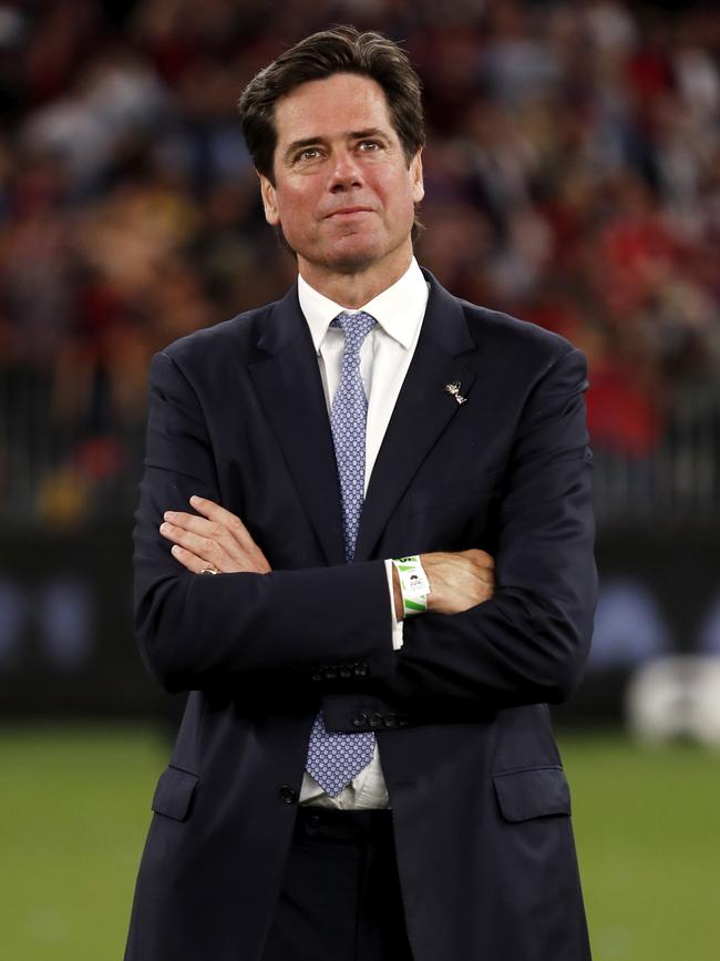 AFL chief executive Gillon McLachlan at the 2021 Grand Final. Picture: AFL Photos/Getty Images