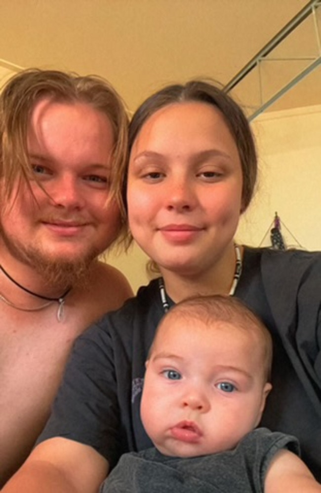 Reef’s mother Coral Guest (shown with Reef's father, Seth Day) said it was "pretty crazy" that Reef had been named Bundaberg's Cutest Baby for 2023.