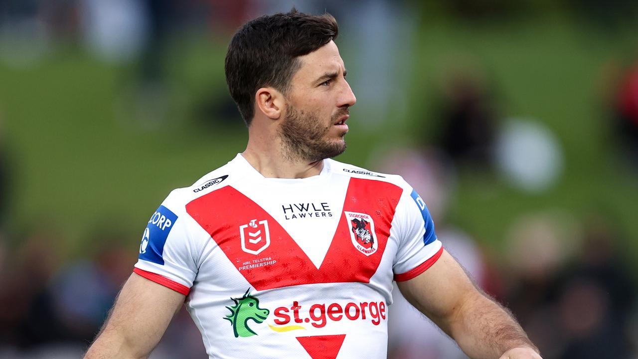 Ben Hunt has a two-year extension on the table at the Dragons. Picture: Brendon Thorne/Getty Images