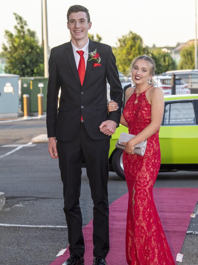 Patrick Roche and Lucy Geurtsen. St Ursula's College formal. Friday. 20th Nov 2020
