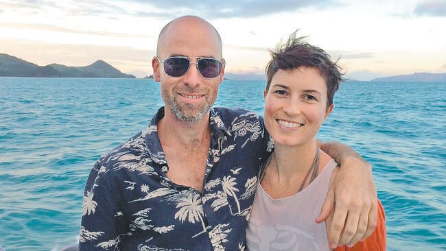 A new family ... Missy Higgins with fiance Dan Lee and a baby makes three. Picture: Supplied/Missy Higgins