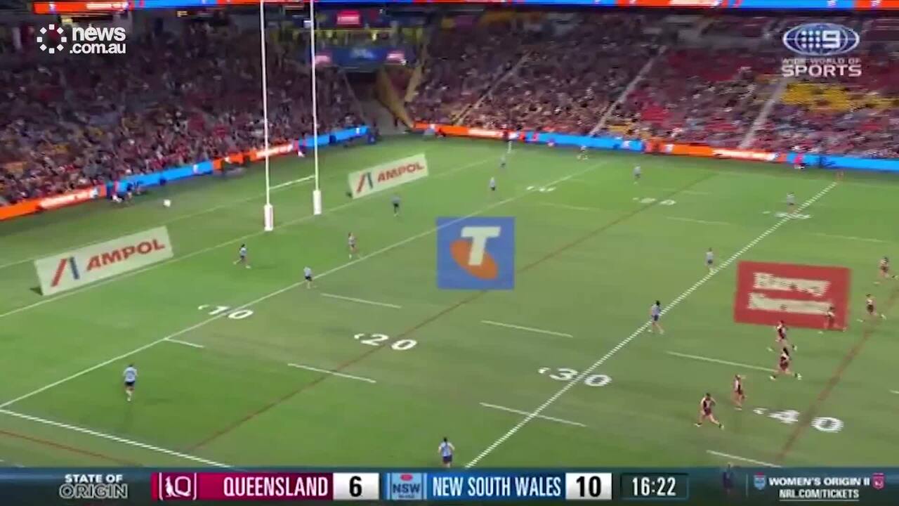 Eye gouge allegation during Women's State of Origin