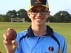 Mulgrave junior Weatherstone snares rare cricket feat