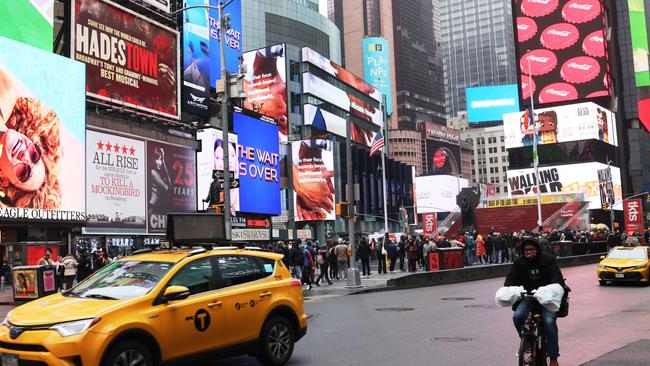 Uber will begin to list all New York City taxis through its app starting in spring. Picture: Michael M. Santiago / Getty Images / AFP