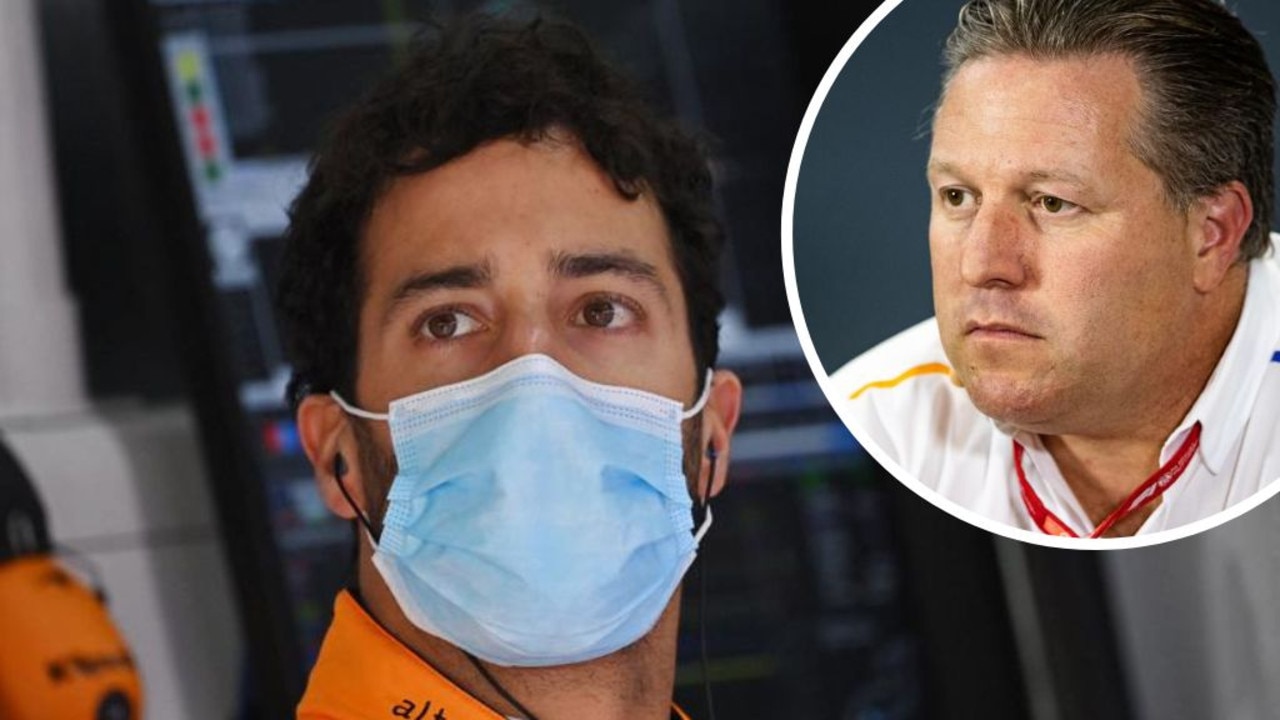 McLaren boss Zak Brown will meet with Daniel Ricciardo to discuss the Aussie’s future.
