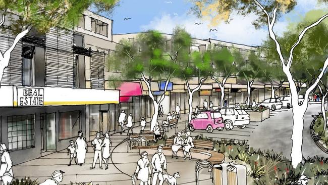 Highton Village UDF artists impressions