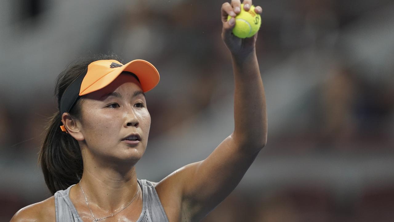 Peng Shuai has been missing since alleging she was sexually exploited by a former vice-premier of China. Picture: Getty Images