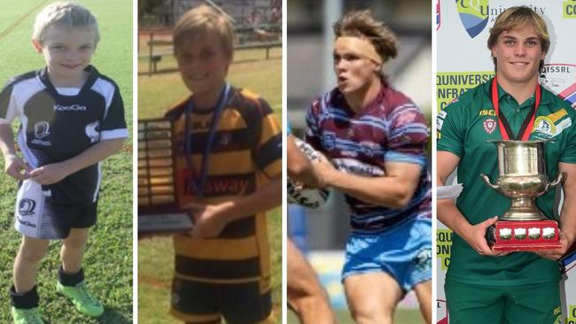 Harrison Hill's rugby league journey from Mackay Magpies under-6s to Confraternity Player of the Carnival.