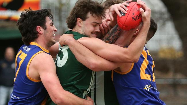 The Devils lost to lower-placed Lilydale the previous week. Photo: Hamish Blair