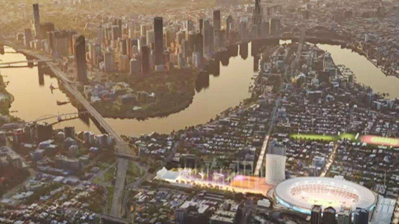 Brisbane 2032 Olympics and Paralympic Games Committee president Andrew Liveris wants the stadium and South Bank to be a thriving hub.