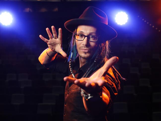 Magician and illusionist Cosentino is touring Australia. Picture: Richard Dobson