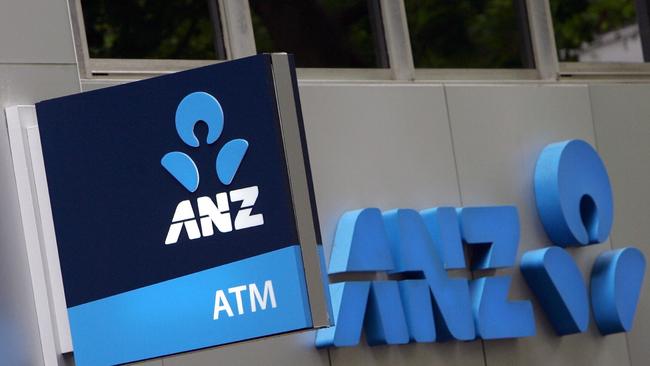 25/10/2010 BUSINESS: The Australia & New Zealand Banking Group Ltd. (ANZ) logo is displayed on a bank branch in Sydney, Australia, on Monday, Oct. 25, 2010. Three of Australia's four largest banks are set to post second-half profits that match or exceed earnings before the global financial crisis as bad debts ease in an economy benefiting from the biggest mining boom in a century. Photographer: Sergio Dionisio/Bloomberg