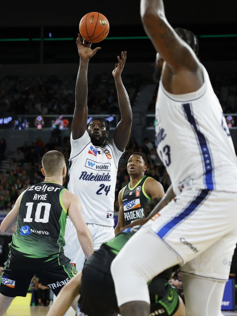 Montrezl Harrell has hinted at an NBL return. Picture: Daniel Pockett/Getty Images