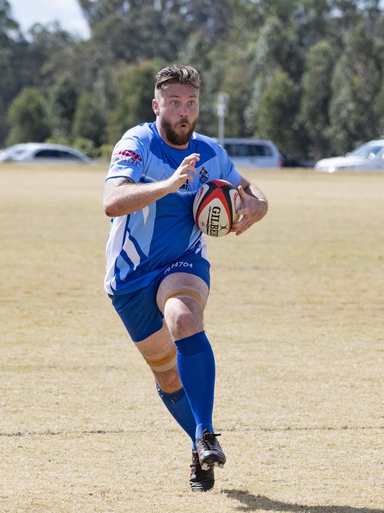 Brett Forte Super 10s Memorial Rugby Challenge. QPS vs The Army. Saturday, August 14, 2021. Picture: Nev Madsen.