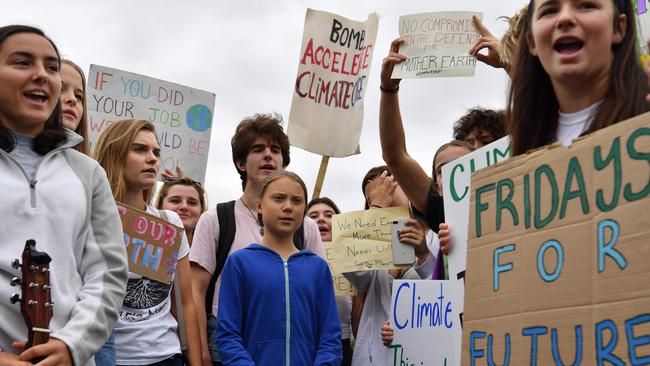 Not that the world needs another Greta Thunberg column, but she has a point — we should be scared. Picture: Nicholas Kamm/AFP