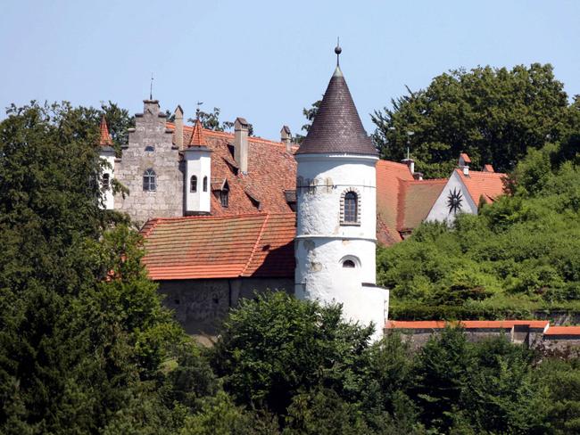 Cage’s Neidstein castle near Etzelwang, southern Germany. Picture: AFP