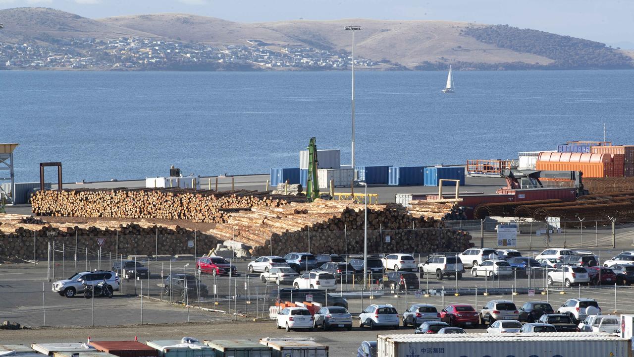 Macquarie Point. Picture: Chris Kidd