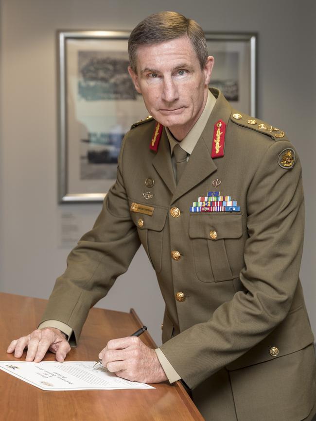 Chief of Defence Force General Angus Campbell AO, DSC. Picture: ADF