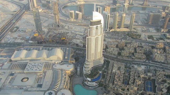 Dubai’s Burj Khalifa is the world’s tallest building and a popular tourist destination. Picture: Anthony Keane