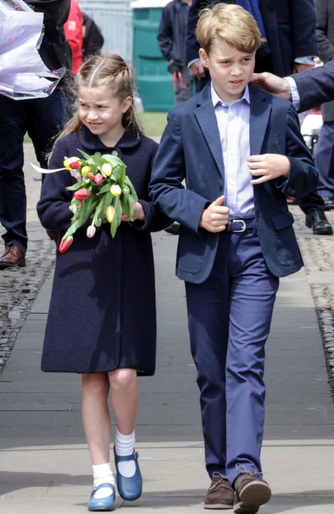 The prince and princess were the star of the show in Cardiff. (Photo by Chris Jackson/Getty Images)