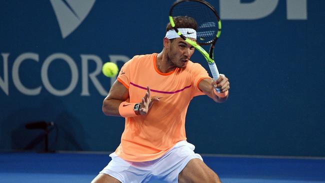 Rafael Nadal will enjoy a first-round bye at the Brisbane International.
