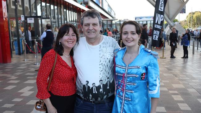 Paul McCartney fans at the Got Back Tour at the Adelaide Entertainment Centre, October 18. Picture: Kelly Barnes