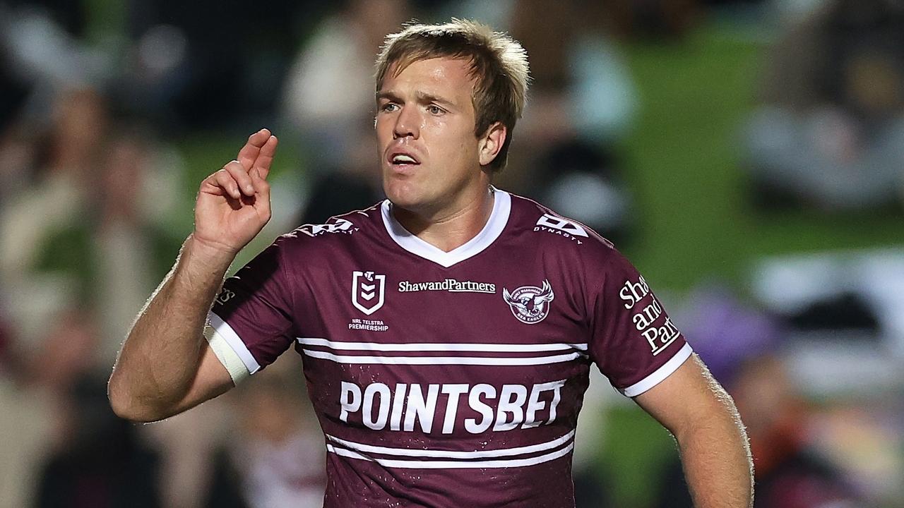 Jake Trbojevic of the Sea Eagles. Photo by Cameron Spencer/Getty Images