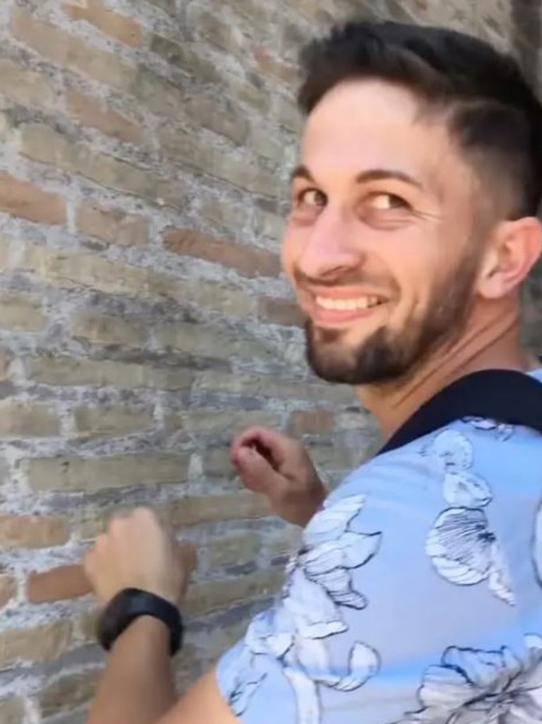 He issued a grovelling apology to the mayor of Rome over the act. Picture: YouTube