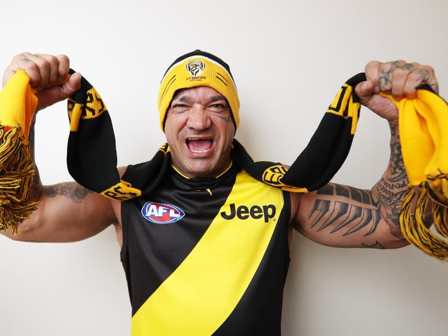 Shane Martin has turned an Auckland pub into Tigerland. Picture: Alex Coppel