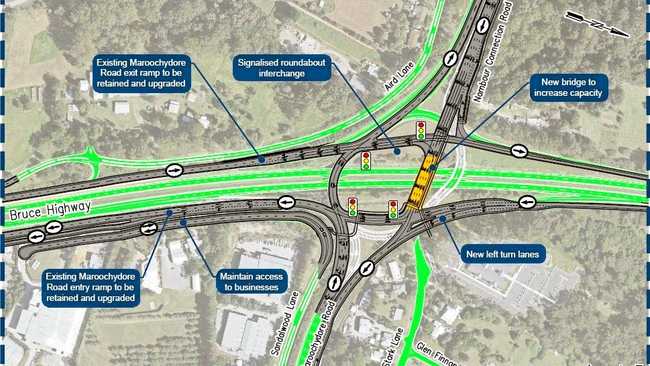 REVEALED: New $187m Bruce Hwy interchange plans | The Courier Mail