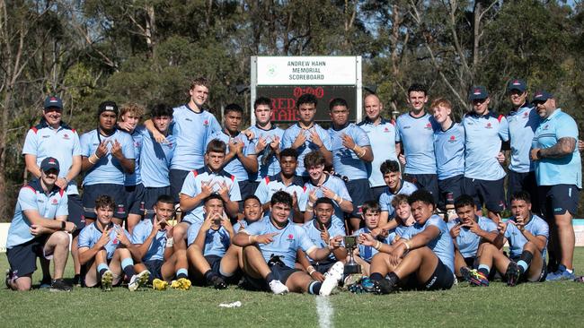 The New South Wales Waratahs Under 15s. Picture courtesy of Holly Hope Media.