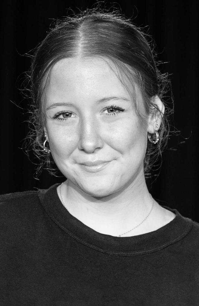 Matilda Maclennan from Queensland Academies Creative Industries The Addams Family musical cast.