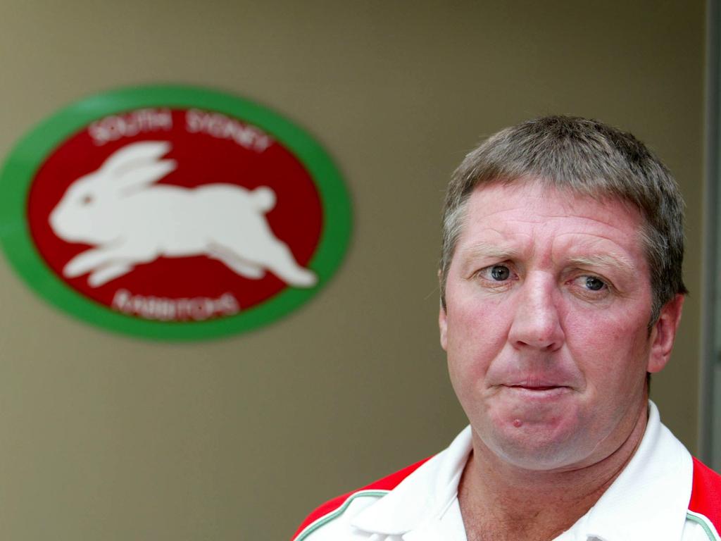 South Sydney Rabbitohs coach Craig Coleman leaving the South Sydney Leagues Club after he was sacked in 2003.