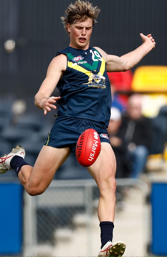 Potential No. 1 pick Josh Smillie impressed on Saturday. Picture: Michael Willson/AFL Photos