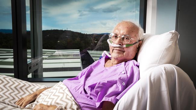 Passenger Richard Misior, 81, contracted Covid on the Ruby Princess cruise. Picture: Nigel Hallett