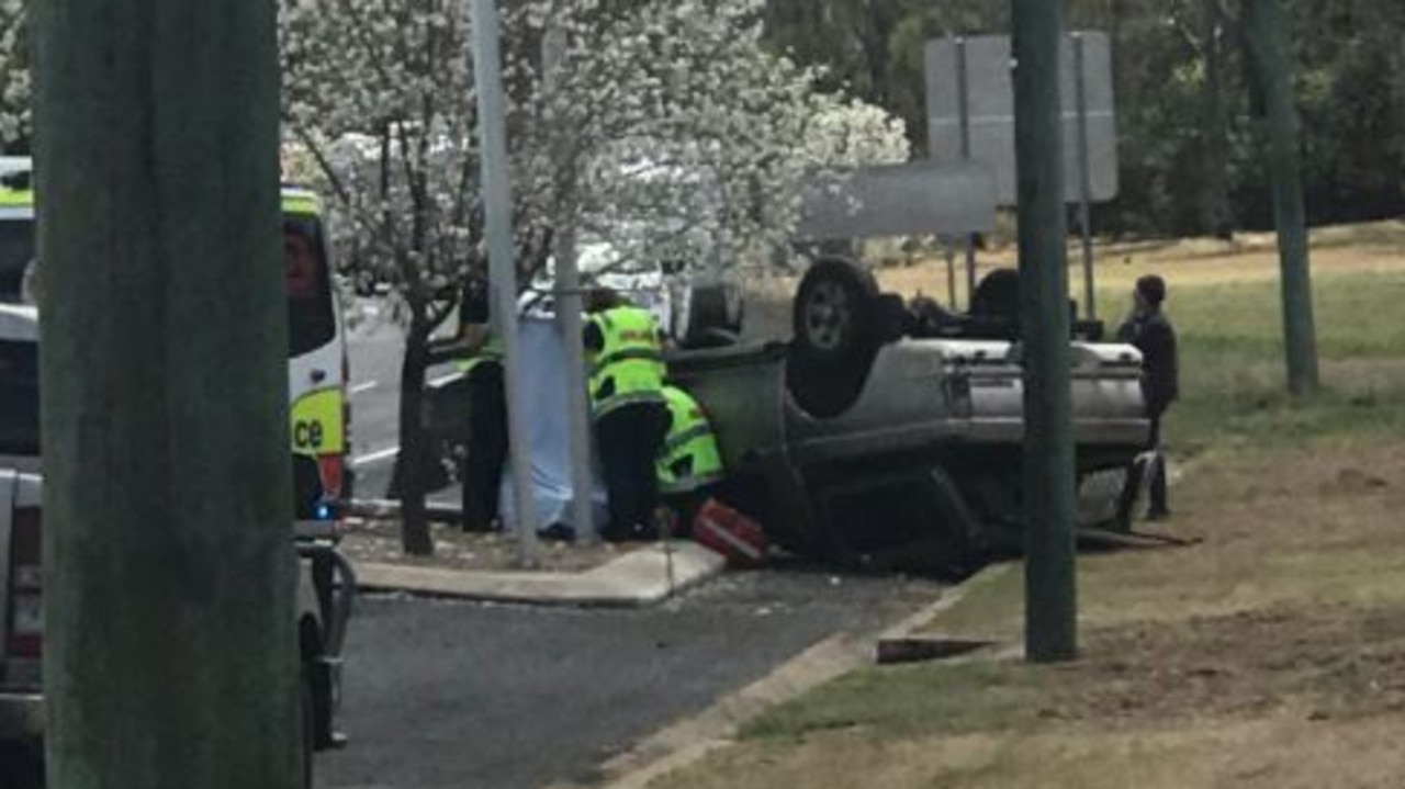 Nanango Woman Dies In Rollover Horror In Front Of Police Station The Courier Mail 1233