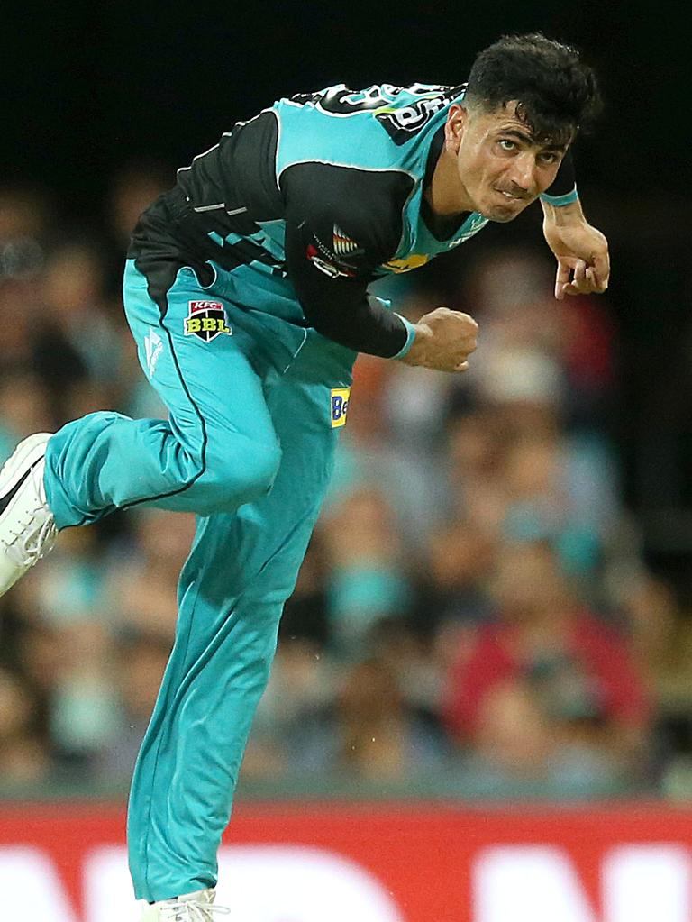 Mujeeb Ur Rahman had an impressive debut campaign for Brisbane Heat.