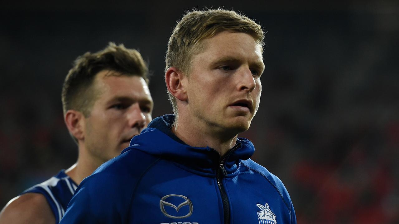 Jack Ziebell is one of a number of AFL stars to have suffered soft-tissue injuries recently.