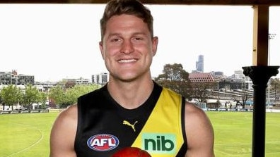 Jacob Hopper‘s first picture as a Richmond player.