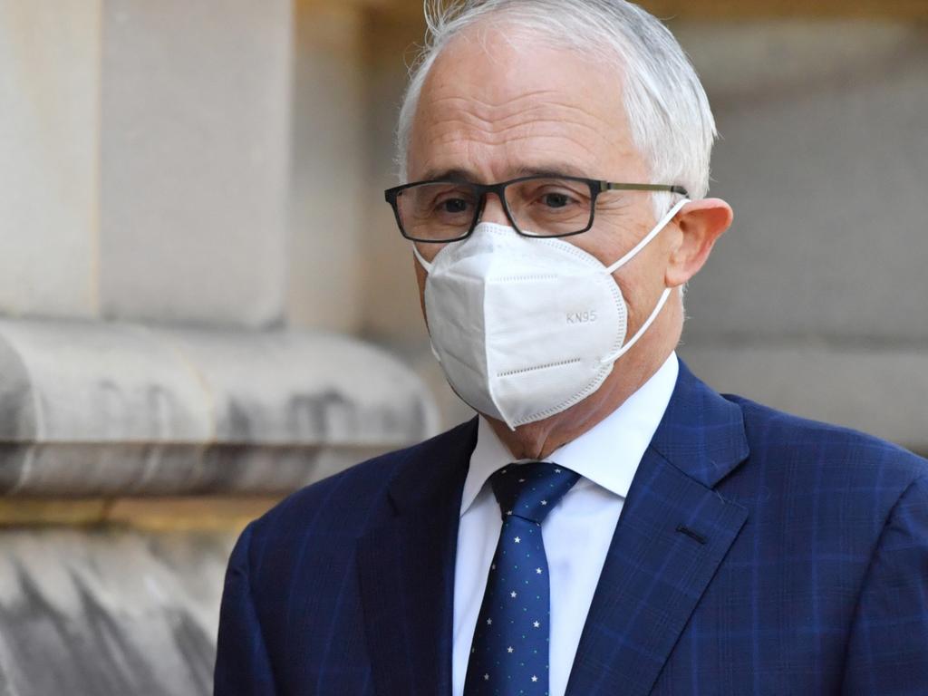 Malcolm Turnbull said he spoke to Mr Porter about an incident, but wasn’t aware of him doing anything untoward. Picture: Mick Tsikasvia/NCA NewsWire